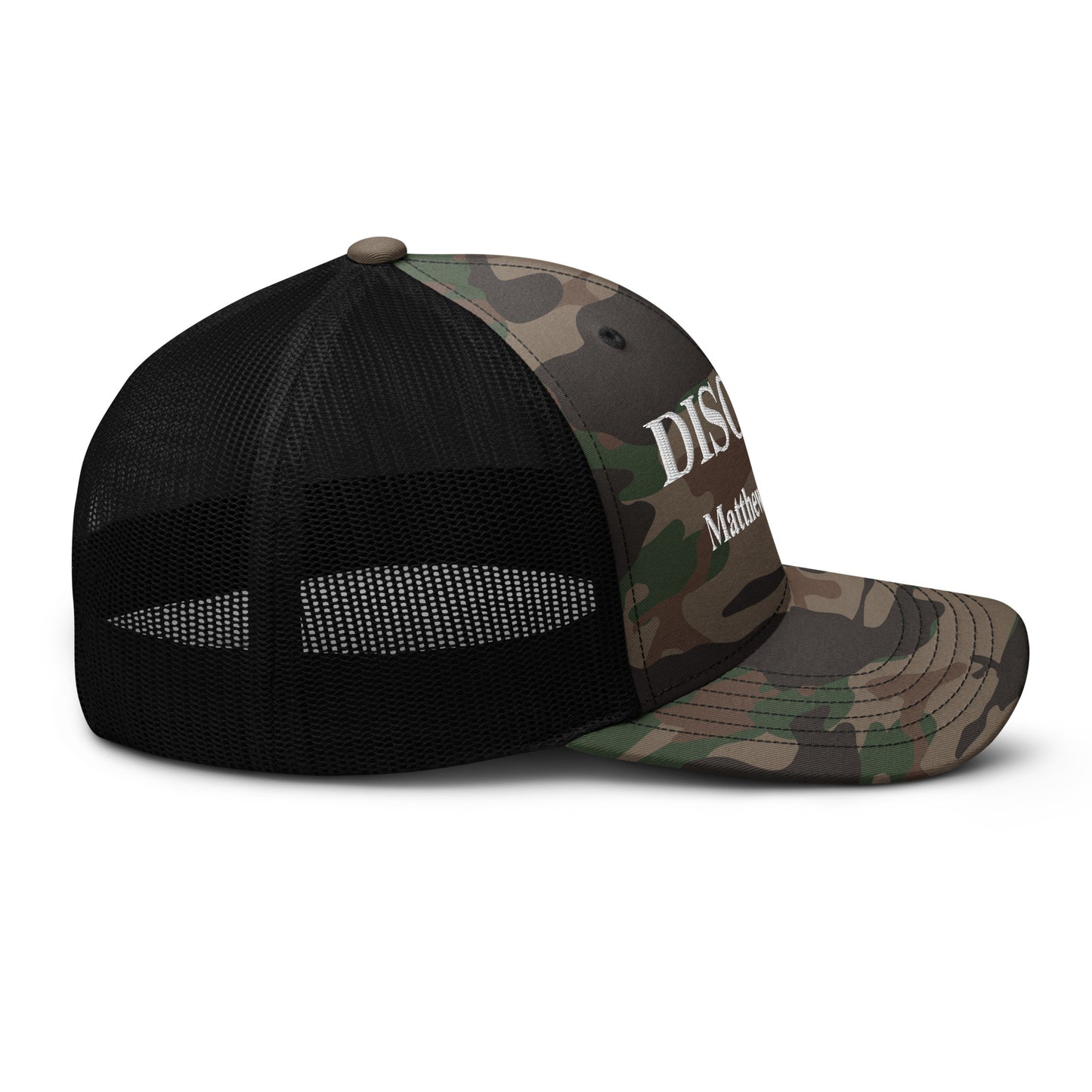 Disciple Camo Trucker