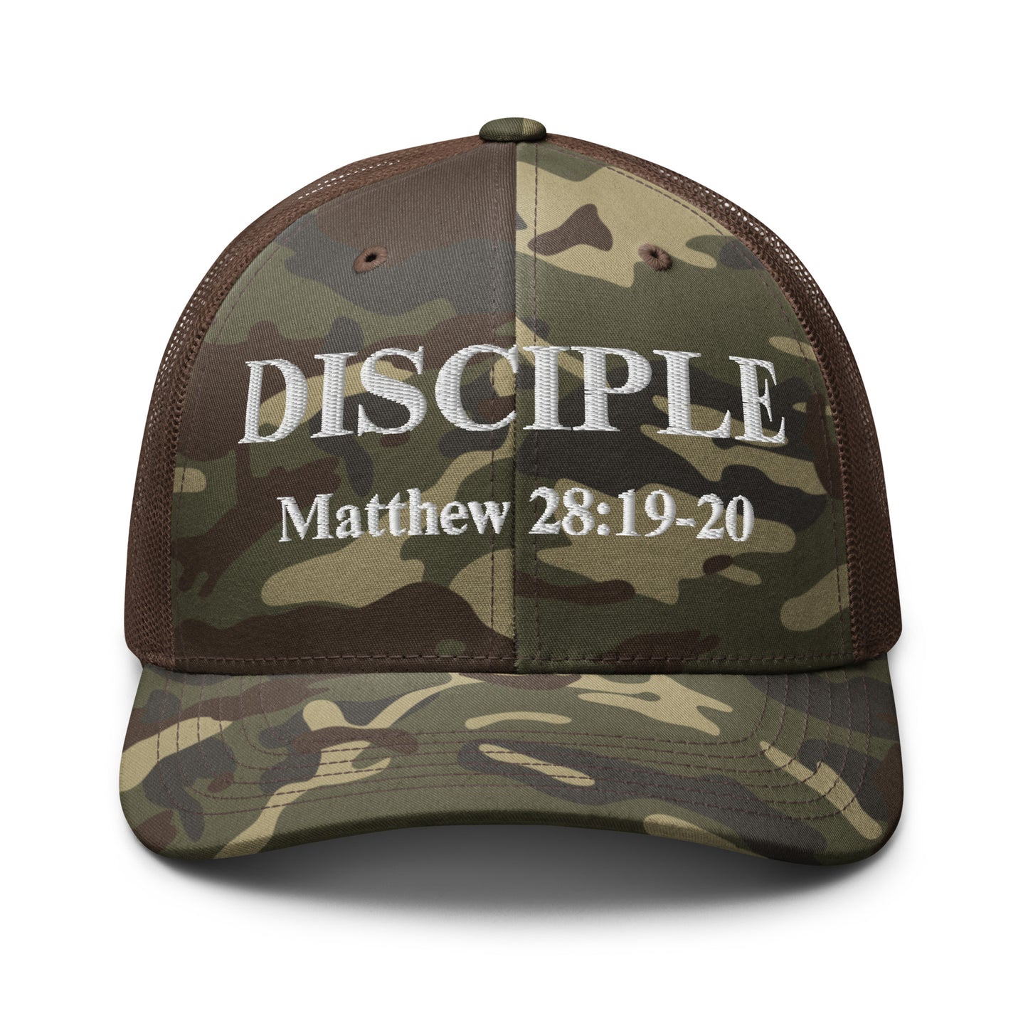 Disciple Camo Trucker