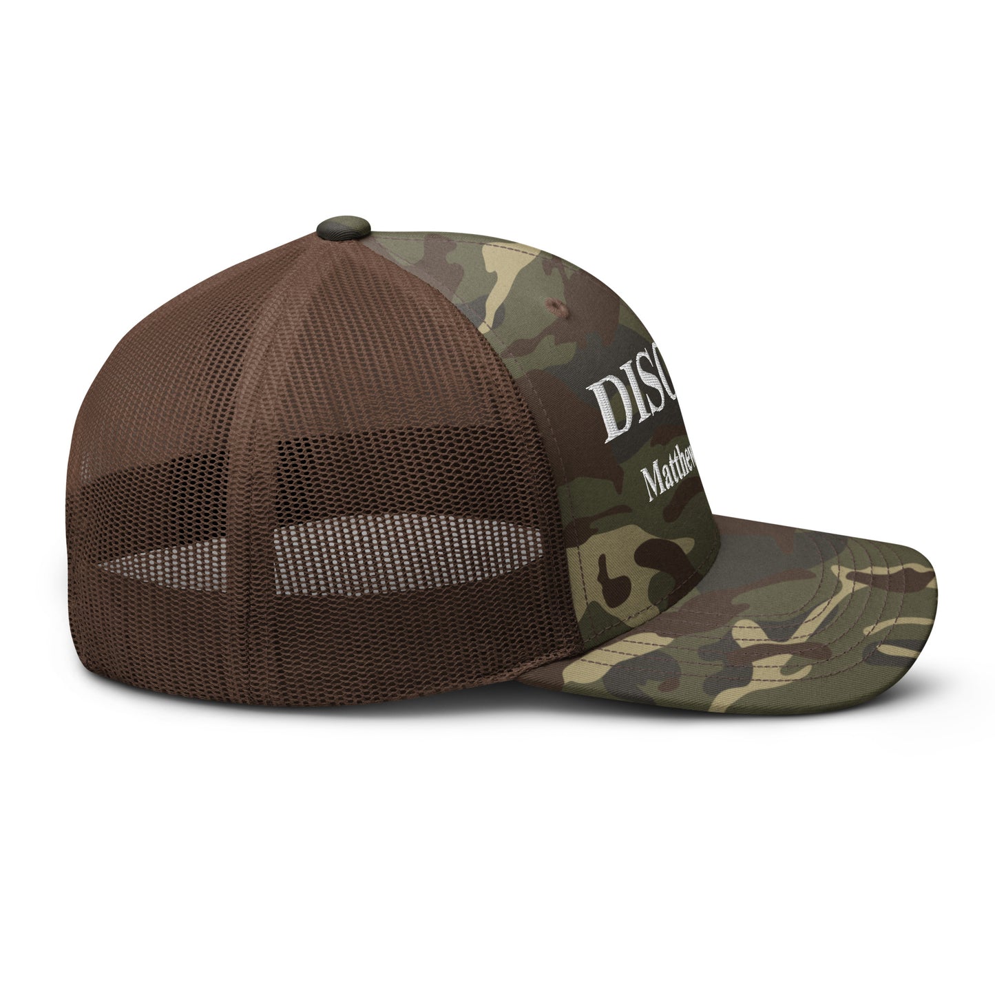 Disciple Camo Trucker