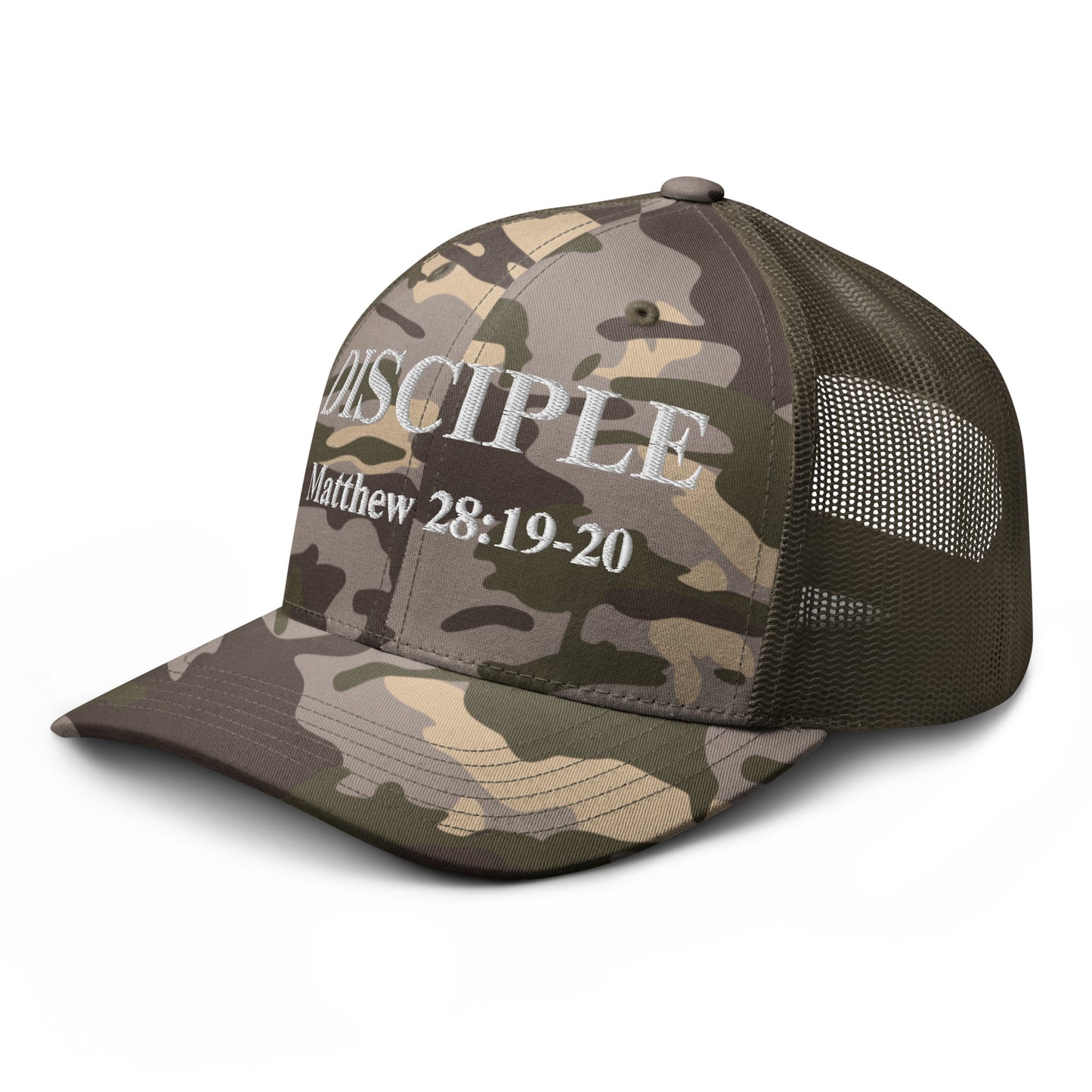 Disciple Camo Trucker