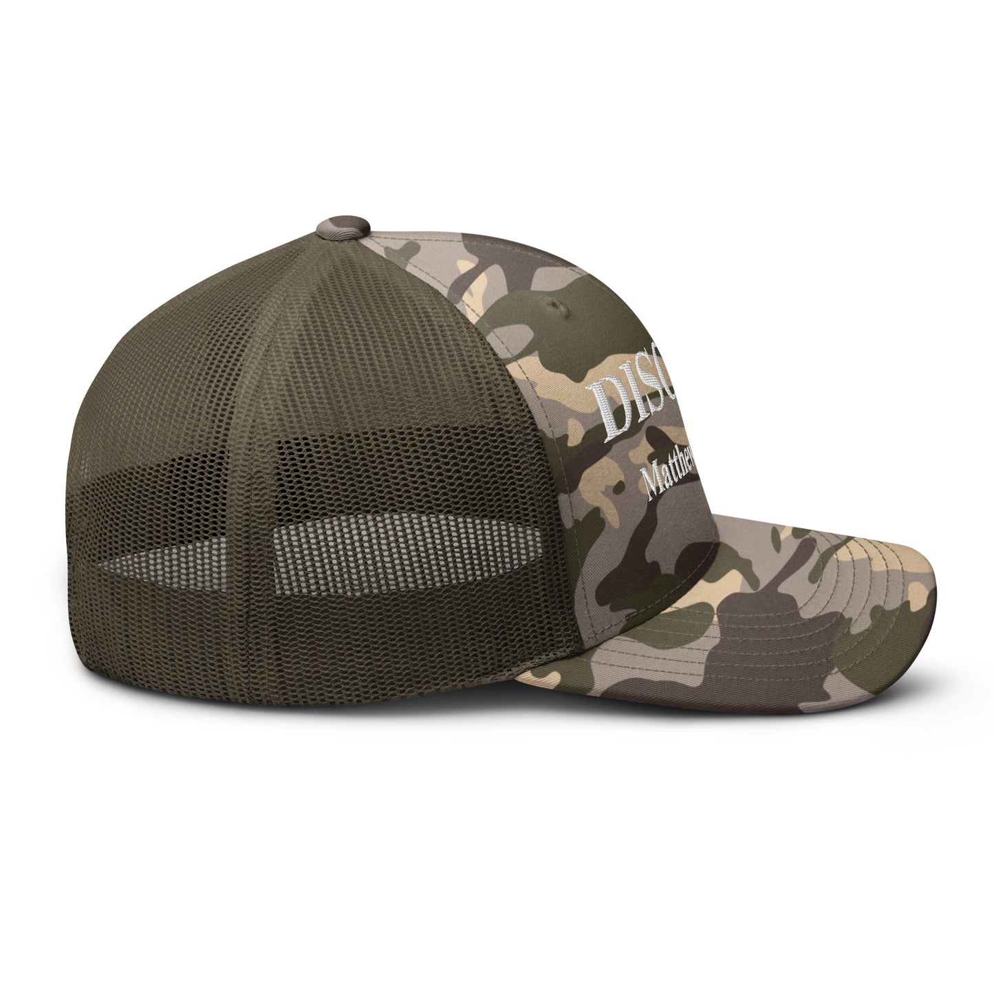 Disciple Camo Trucker