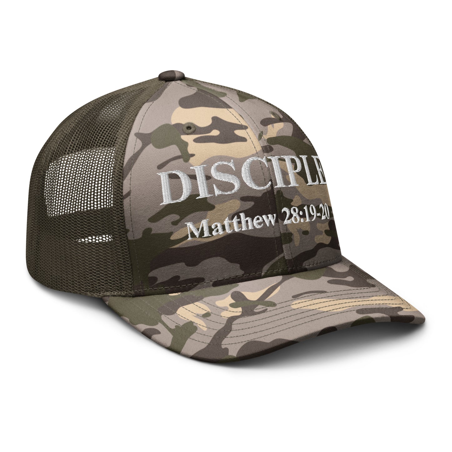 Disciple Camo Trucker