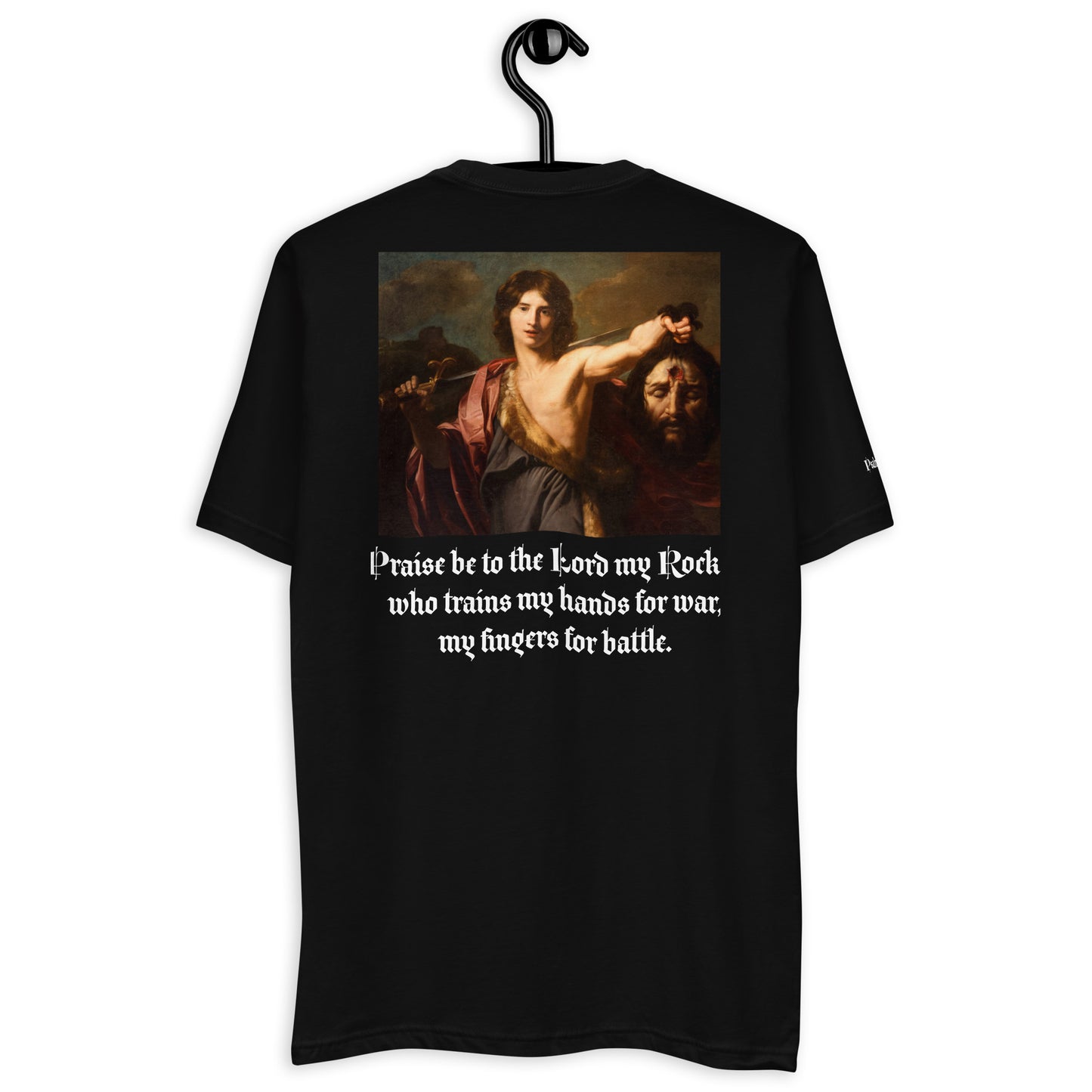 David Kills Goliath Fitted T-shirt